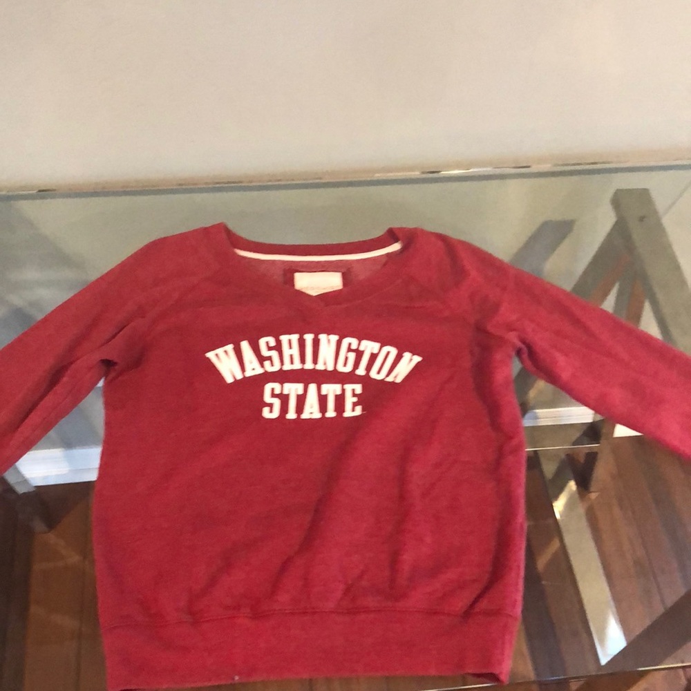 Washington State University V neck sweatshirt